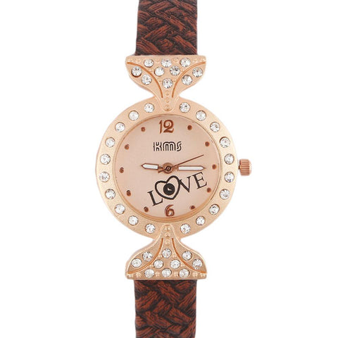 Women's Wrist Watch - Brown - test-store-for-chase-value