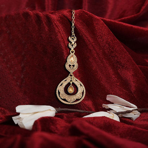 Women's Matha Patti - Golden - test-store-for-chase-value