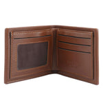 Men's Leather Wallet - Brown - test-store-for-chase-value