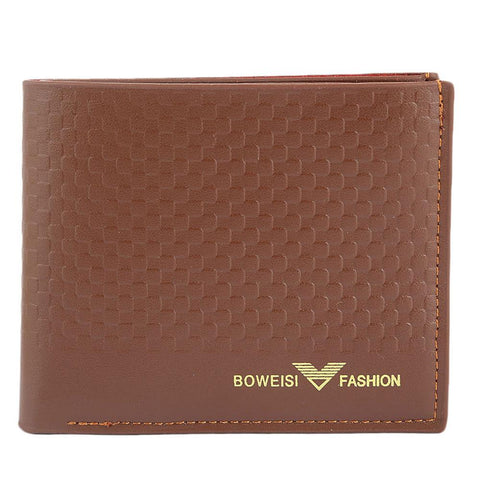 Men's Leather Wallet - Brown - test-store-for-chase-value