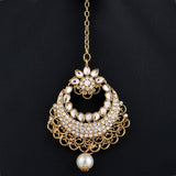 Women's Fancy Forehead Jewellery - Golden & Silver - test-store-for-chase-value