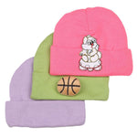 New Born Cap Set 3 pcs - Multi - test-store-for-chase-value