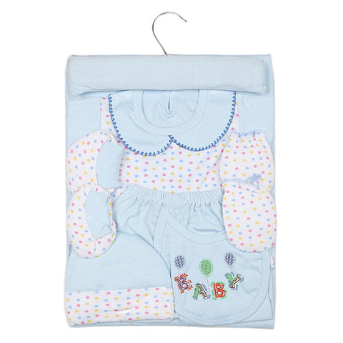 Newborn Baby Gift Suits (8 Pcs) - Blue - test-store-for-chase-value