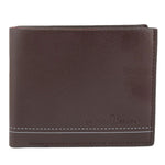 Men's Leather Wallet - Dark Brown - test-store-for-chase-value