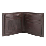 Men's Leather Wallet - Dark Brown - test-store-for-chase-value