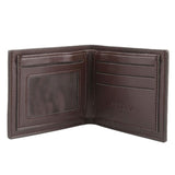 Men's Leather Wallet - Dark Brown - test-store-for-chase-value