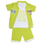 Boys 3 Pcs Suit - Green - test-store-for-chase-value