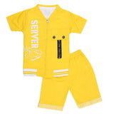 Boys 3 Pcs Suit - Yellow - test-store-for-chase-value