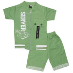 Boys 3 Pcs Suit - Green - test-store-for-chase-value