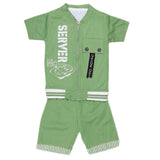 Boys 3 Pcs Suit - Green - test-store-for-chase-value