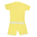 Boys 3 Pcs Suit - Yellow - test-store-for-chase-value
