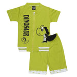 Boys 3 Pcs Suit - Green - test-store-for-chase-value