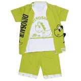 Boys 3 Pcs Suit - Green - test-store-for-chase-value