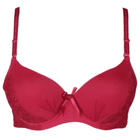 Women's Foam Bra - Maroon - test-store-for-chase-value