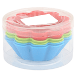 Silicone Cup Cake Mold 6 Pcs - Multi - test-store-for-chase-value