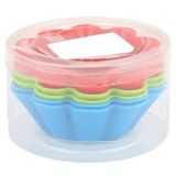 Silicone Cup Cake Mold 6 Pcs - Multi - test-store-for-chase-value