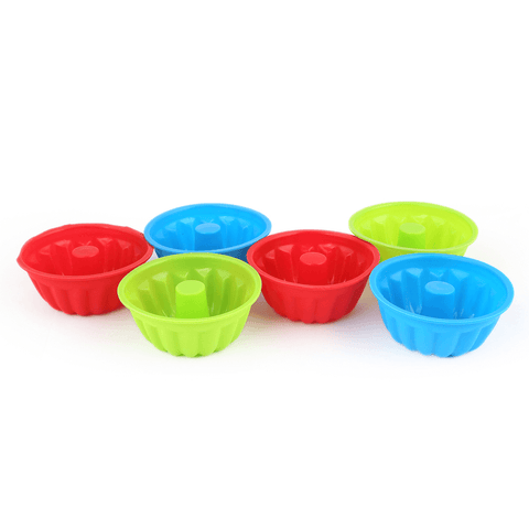 Silicone Jelly Cup Mold 6 Pcs - Multi - test-store-for-chase-value