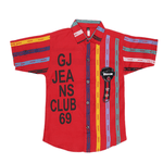 Boys Casual Shirt - Red - test-store-for-chase-value
