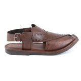 Men's Peshawari Sandals (P003) - Coffee - test-store-for-chase-value