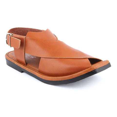 Men's Peshawari Sandals (P001) - Mustard - test-store-for-chase-value