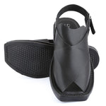 Men's Peshawari Sandals (P001) - Black - test-store-for-chase-value