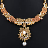 Women's Fancy Jewellery Set - Golden - test-store-for-chase-value