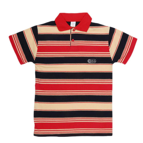 Boys Half Sleeves T-Shirt - Multi - test-store-for-chase-value
