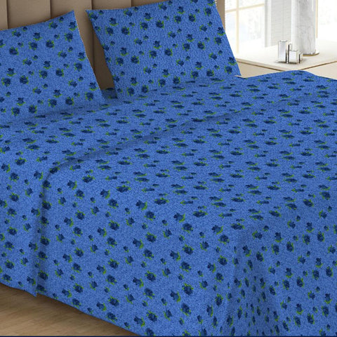 Printed Double Bed Sheet - Multi - test-store-for-chase-value