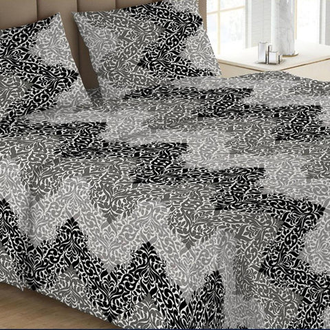 Printed Double Bed Sheet - Multi - test-store-for-chase-value