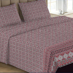 Printed Double Bed Sheet - Multi - test-store-for-chase-value
