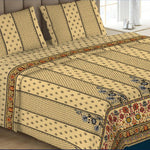 Printed Double Bed Sheet - Multi - test-store-for-chase-value