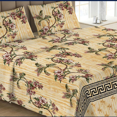 Printed Double Bed Sheet - Multi - test-store-for-chase-value