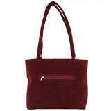Women's Embroidery Handbag - Maroon - test-store-for-chase-value