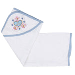 Newborn Wrapping Sheet - Blue - test-store-for-chase-value