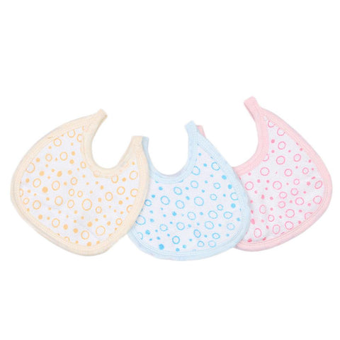 Newborn Bib Set 3 Pcs - Multi - test-store-for-chase-value