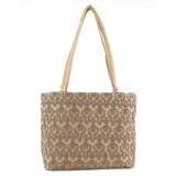 Women's Embroidery Handbag - Camel - test-store-for-chase-value