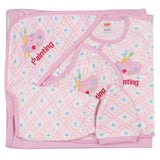 Newborn Gift Set Suits (4 Pcs) - Pink - test-store-for-chase-value