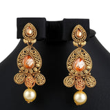 Women's Fancy Jewellery Set - Golden - test-store-for-chase-value