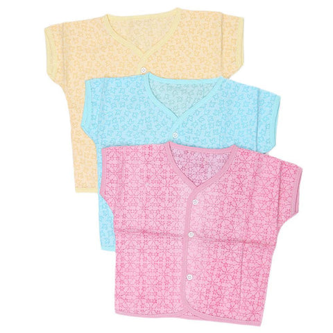 New Born Jhabla 3 pcs - Multi - test-store-for-chase-value