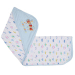 Newborn Wrapping Sheet - Blue - test-store-for-chase-value