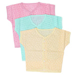 New Born Jhabla 3 pcs - Multi - test-store-for-chase-value