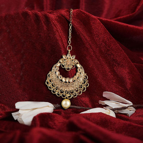 Women's Matha Patti - Golden - test-store-for-chase-value