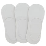 Men's Loafer Socks Pack Of 3 (Z260) - White - test-store-for-chase-value