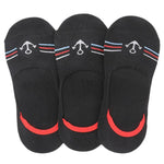 Men's Loafer Socks Pack Of 3 (Z260) - Black - test-store-for-chase-value