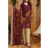 Silkoria Embroidered Lawn 3 Piece Un-Stitched Suit - RC-162 B - test-store-for-chase-value