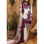 Silkoria Embroidered Lawn 3 Piece Un-Stitched Suit - RC-163 A - test-store-for-chase-value