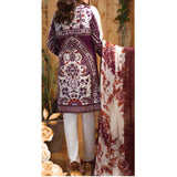 Silkoria Embroidered Lawn 3 Piece Un-Stitched Suit - RC-163 A - test-store-for-chase-value