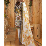 Silkoria Embroidered Lawn 3 Piece Un-Stitched Suit - RC-163 B - test-store-for-chase-value