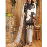 Silkoria Embroidered Lawn 3 Piece Un-Stitched Suit - RC-163 B - test-store-for-chase-value