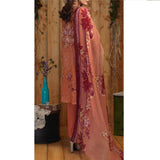 Silkoria Embroidered Lawn 3 Piece Un-Stitched Suit - RC-164 B - test-store-for-chase-value